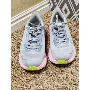 HOKA One One Arahi 7 Running Shoes Gray Pink | Women’s 10B | Stability